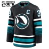 Maillot de Hockey San Jose Sharks Fanatics Premium Logan Couture 2024-25 Noir Troisième - Enfant